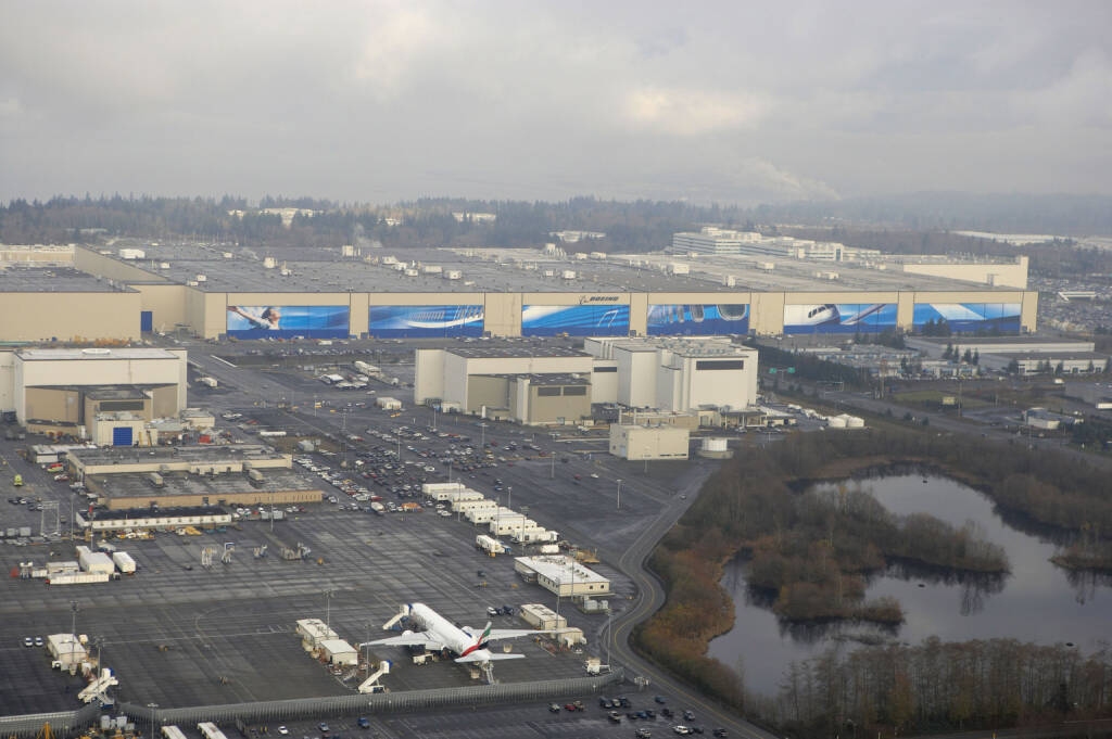 Boeing's largest site located in Everett, Wash, factory, Boeing Company, © Boeing Company (Homepage) (20.03.2014) 