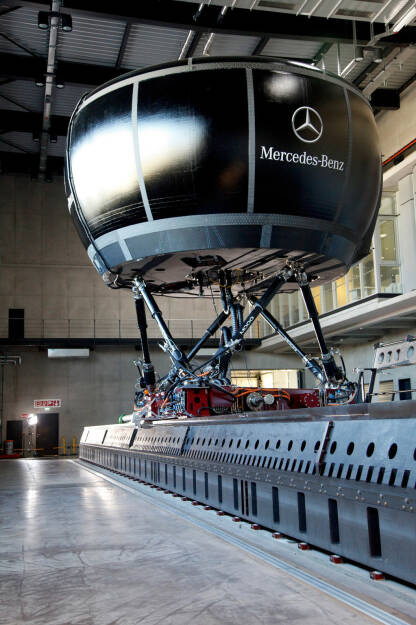 Fahrsimulator der Daimler AG in Sindelfingen, © Daimler AG (Homepage) (23.03.2014) 