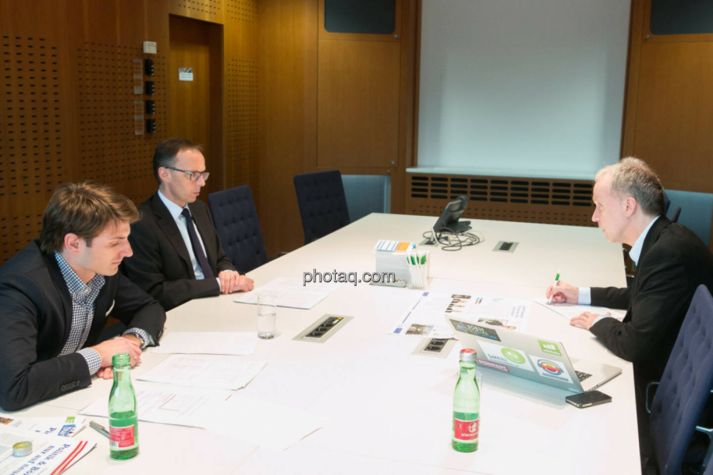 Peter Auer, Accenture, Klaus Malle, Accenture, Christian Drastil