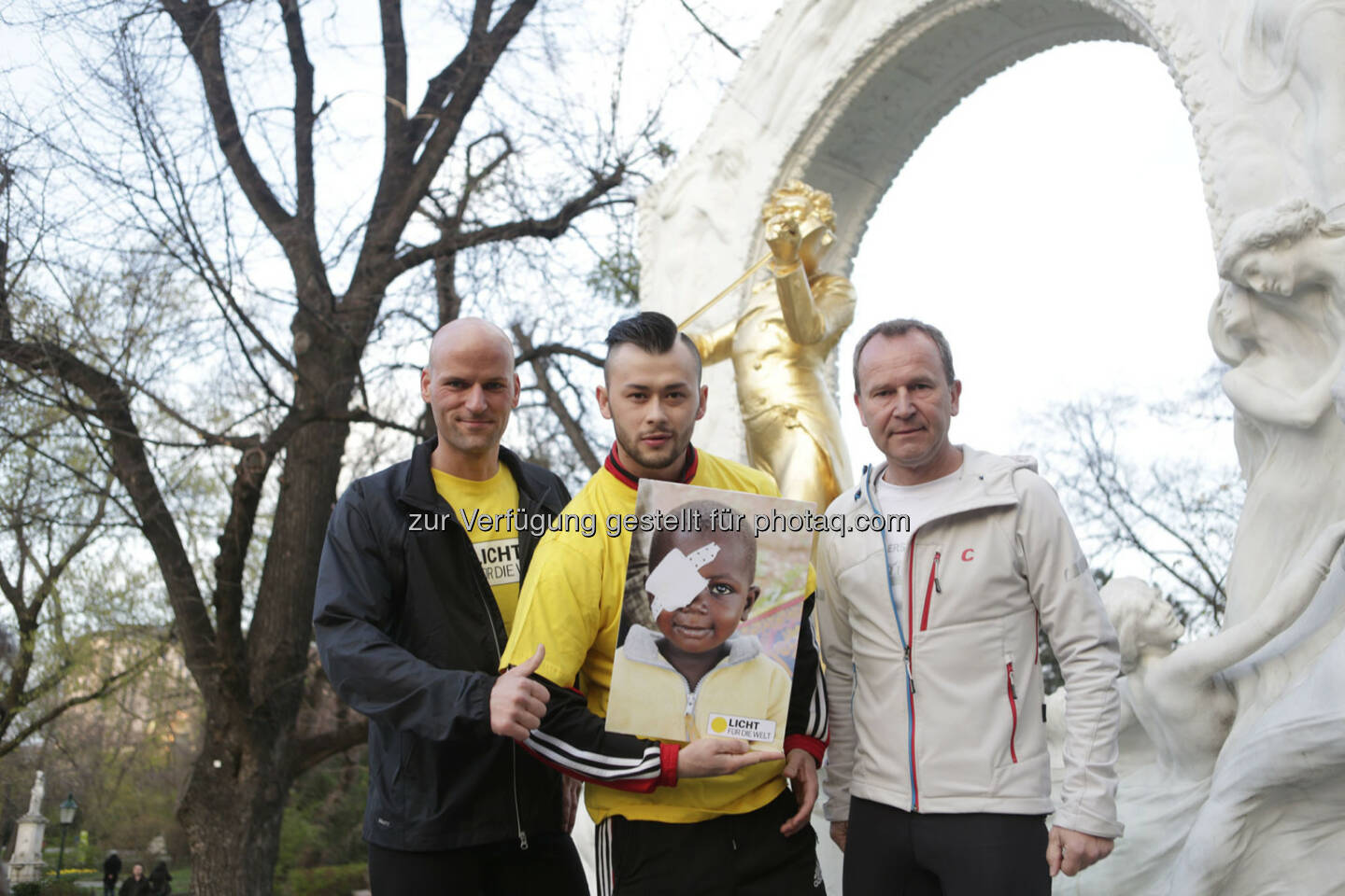 Laufcoach Andreas Nöhmayr, Lukas Plöchl, Erste Bank Vienna Night Run Veranstalter Hannes Menitz