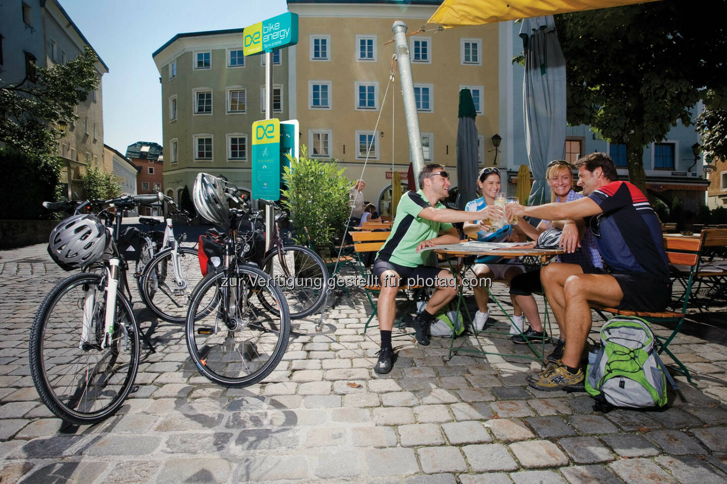 bike-energy Ladestation in der Altstadt 
