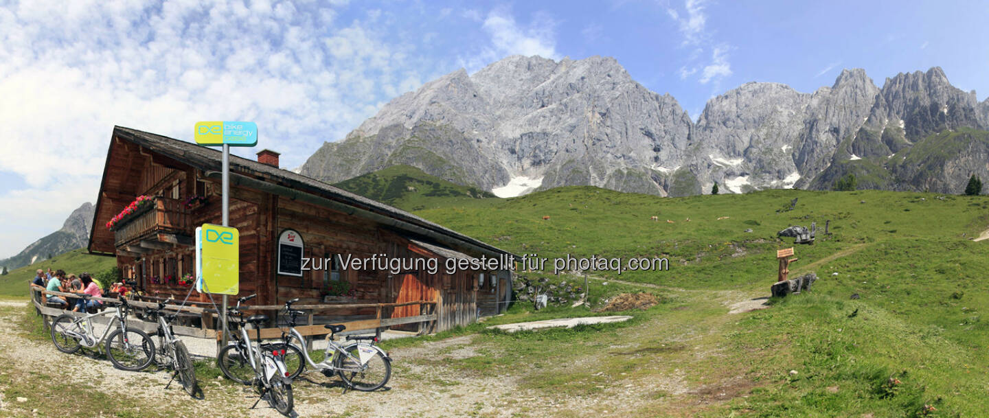 Ladestation Almhütte