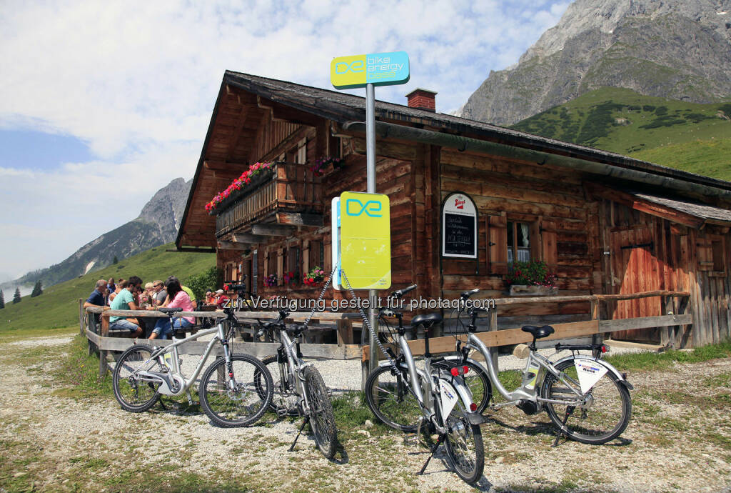 Ladestation Almhütte, © bike_energy (26.03.2014) 