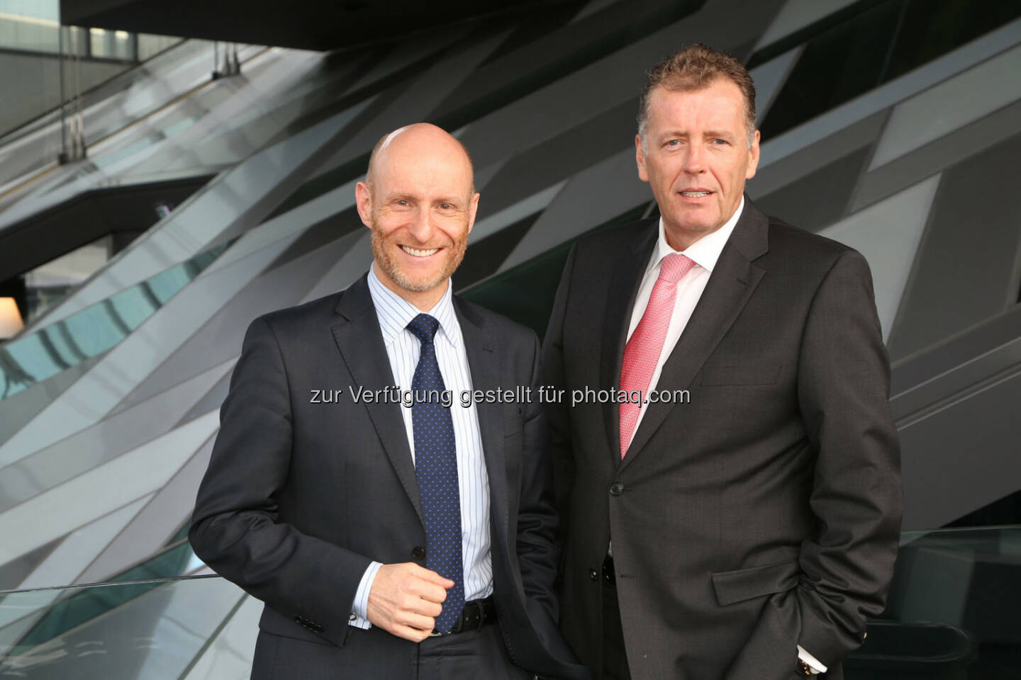 Johannes Schmidt-Schultes, CFO Semperit Holding AG, Thomas Fahnemann, CEO Semperit Holding AG