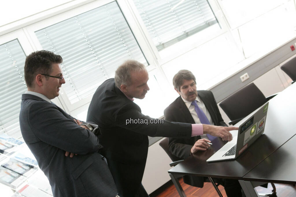 Bosko Skoko (S Immo), Christian Drastil, Ernst Vejdovszky (S Immo), © finanzmarktfoto.at/Martina Draper (27.03.2014) 