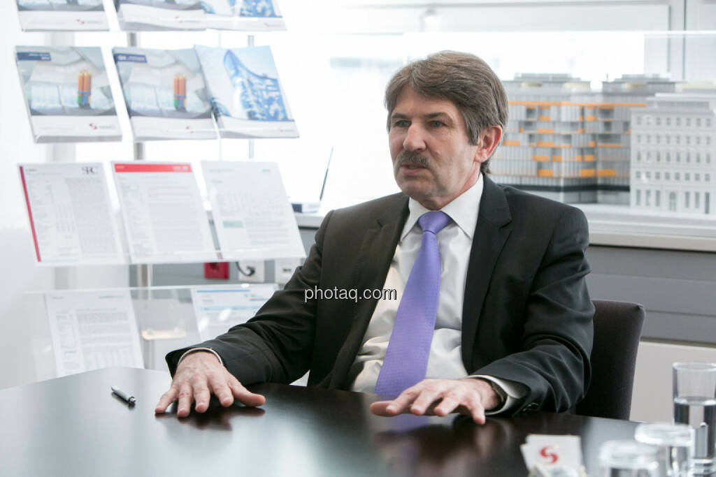 Ernst Vejdovszky (S Immo), © finanzmarktfoto.at/Martina Draper (27.03.2014) 