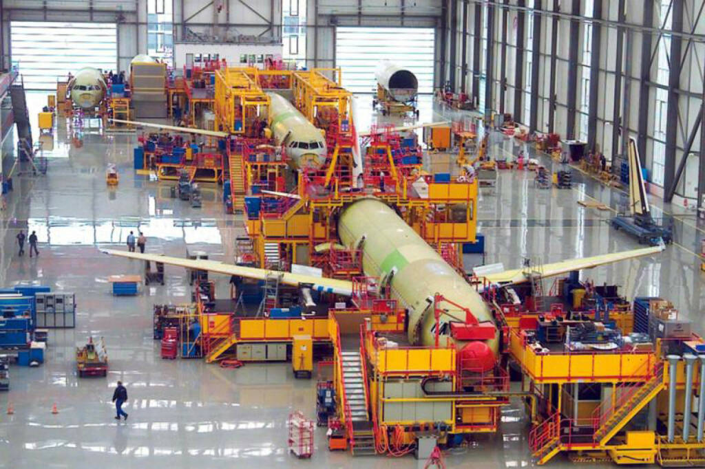 A320 Final assembly line in Hamburg, Airbus Group, © Airbus Group (Homepage) (02.04.2014) 