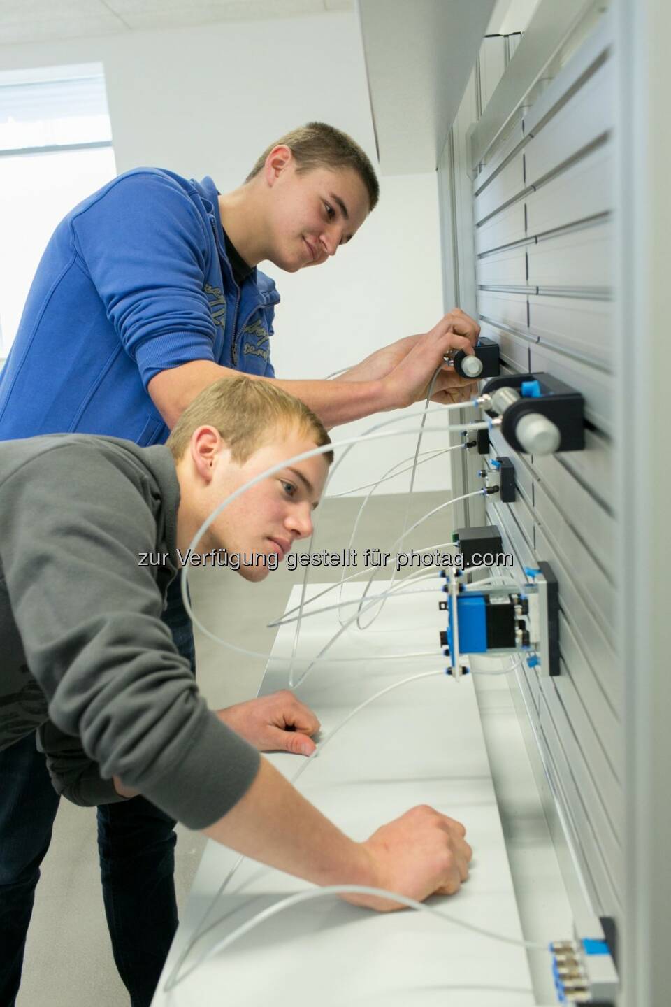 Pneumatik &Uuml;bungsstation