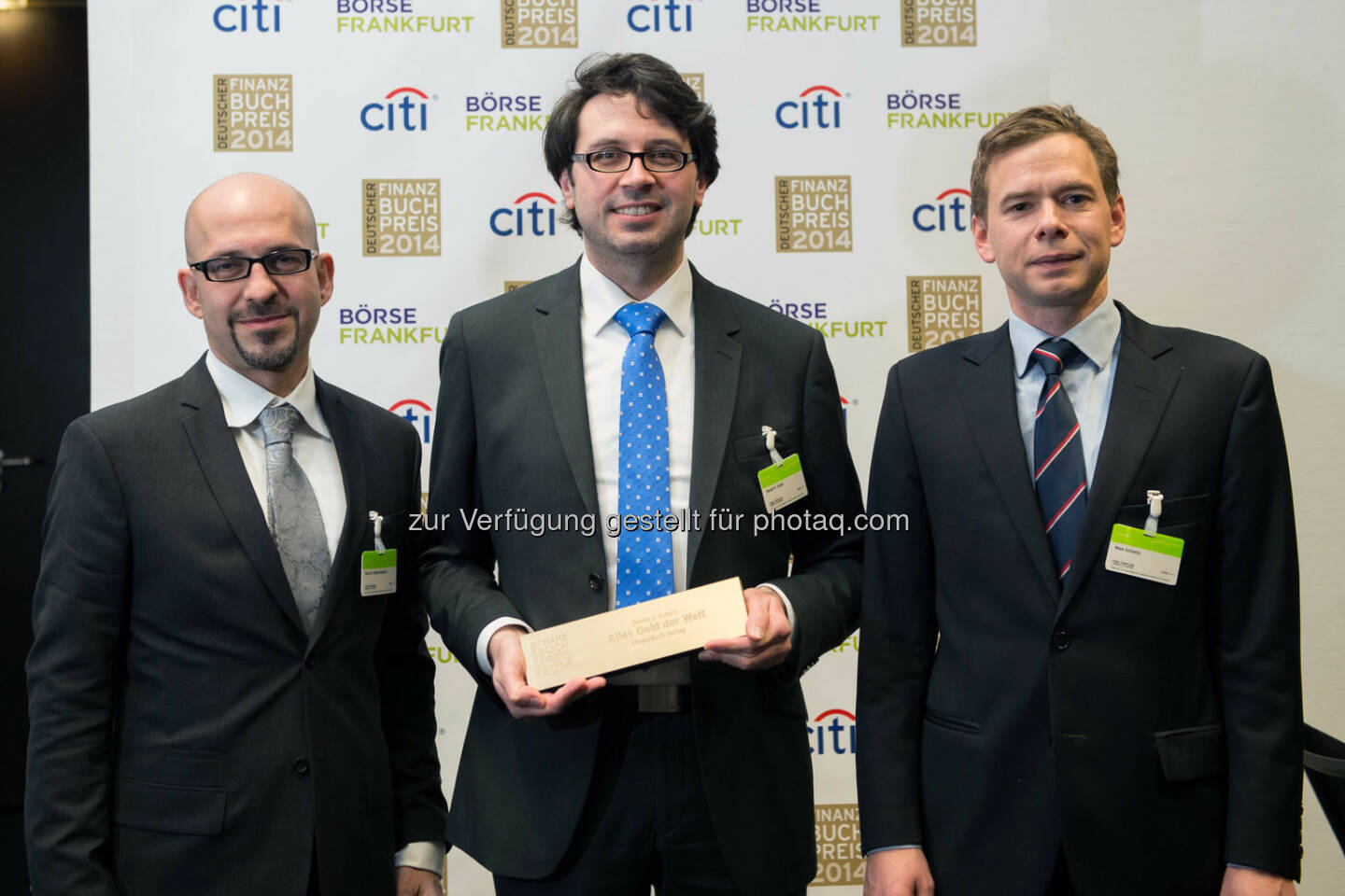 Frankfurt, GER - March 26, Deutscher Finanzbuchpreis 2014, Alte Börse  