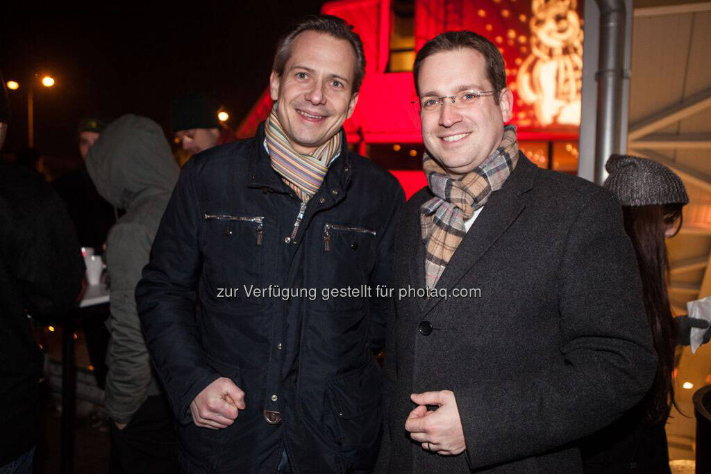 Martin Brezovich, Stefan Baloh (v.l.), © DocLX Holding (15.12.2012) 