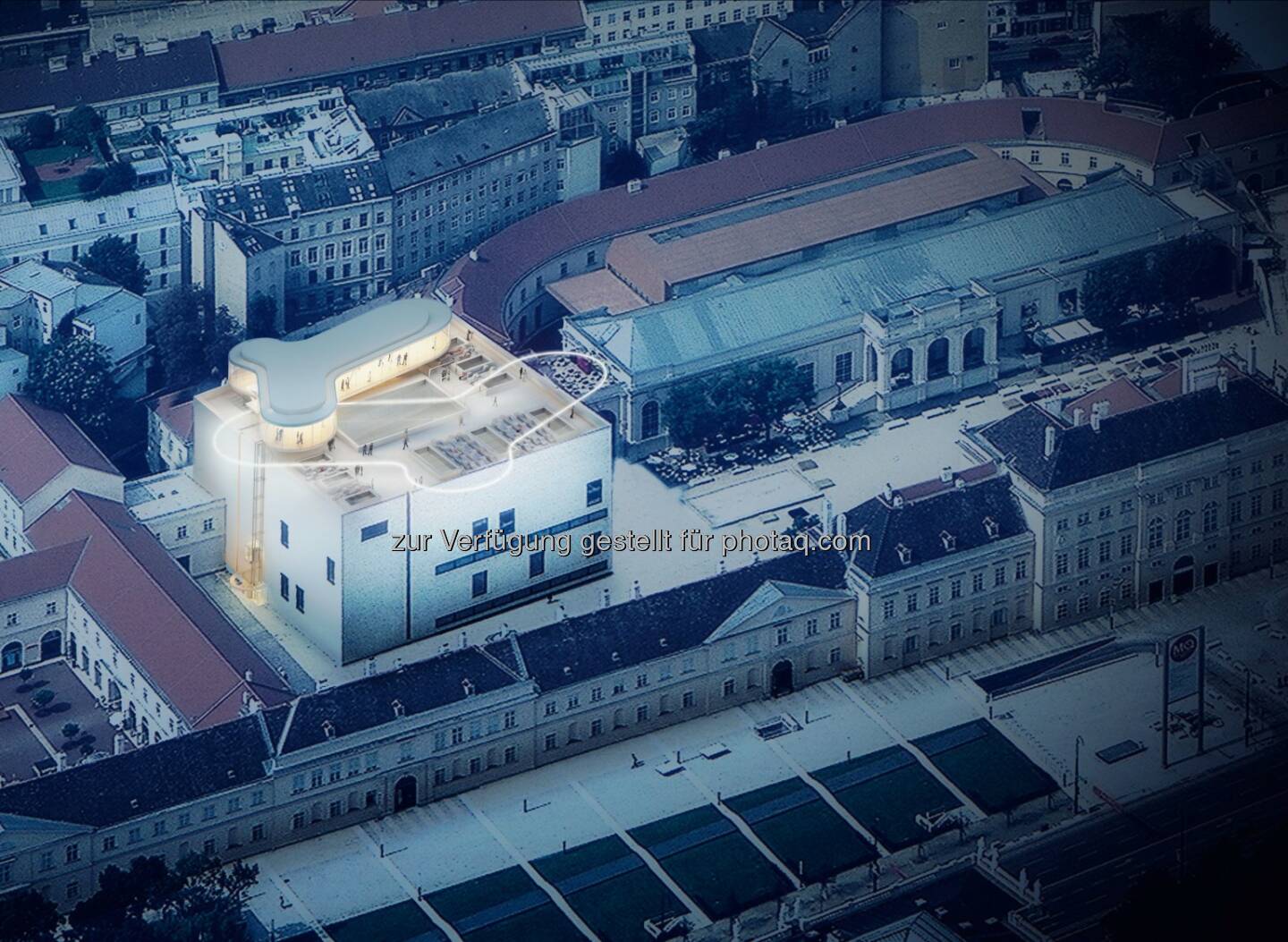 Präsentation Projekt MQ Libelle, Luftaufnahme