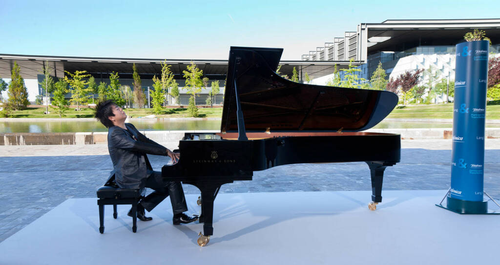 Lang Lang (Pianist), Markenbotschafter für Telefonica, © Telefonica (Homepage) (10.04.2014) 