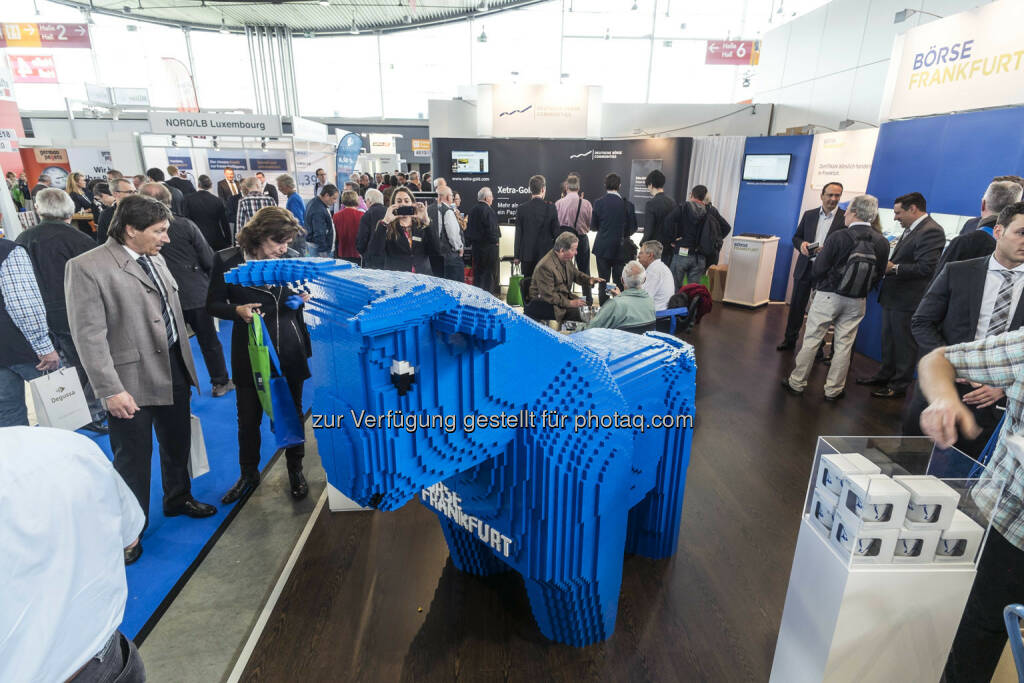 Börse Frankfurt in Halle 4, Bulle, Lego (Bild: Messe Stuttgart) (11.04.2014) 