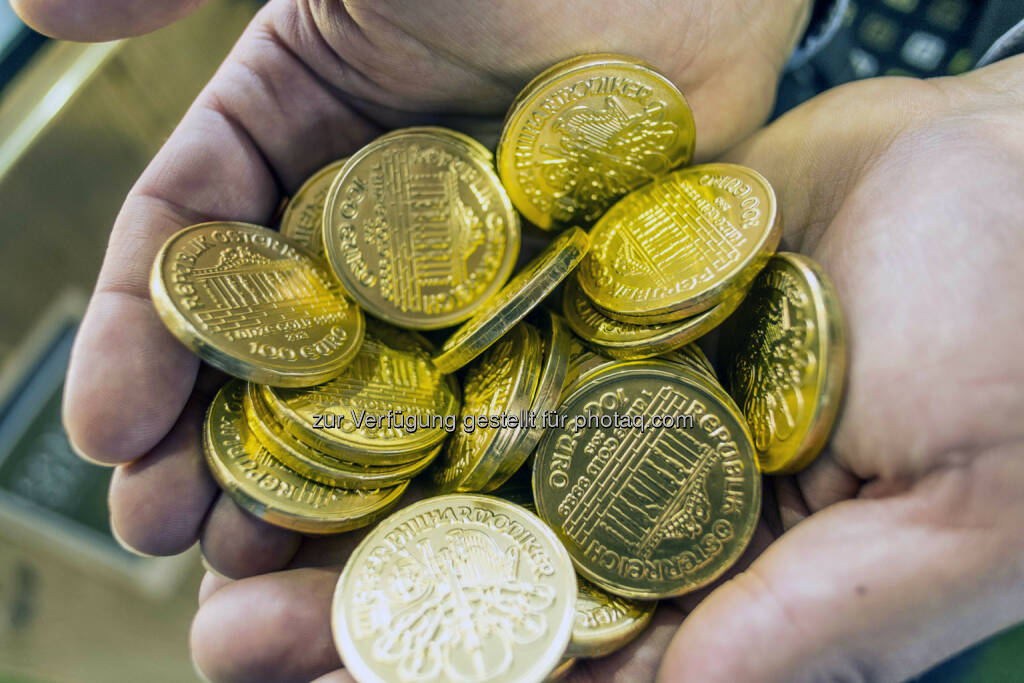 Schokoladen-Goldmünzen (Bild: Messe Stuttgart) (11.04.2014) 