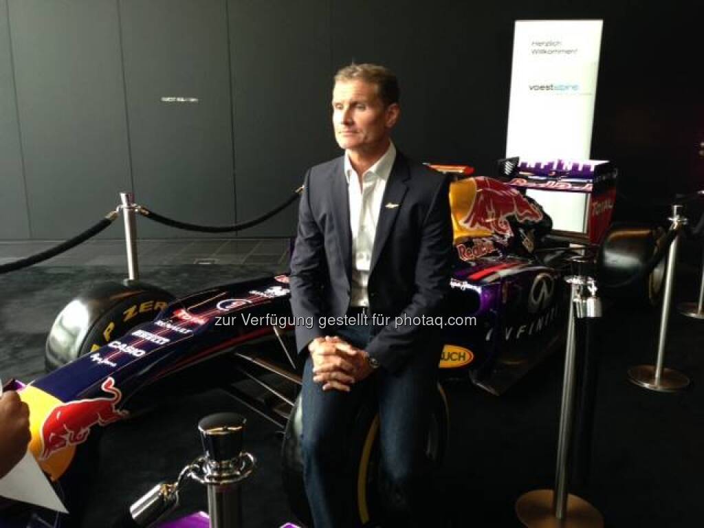 David Coulthard (Bild: voestalpine), &copy; voestalpine (11.04.2014) 