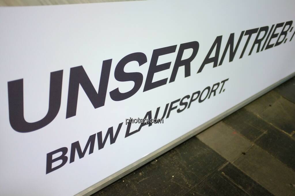 Unser Antrieb - BMW Laufsport, © Josef Chladek finanzmarktfoto.at (11.04.2014) 