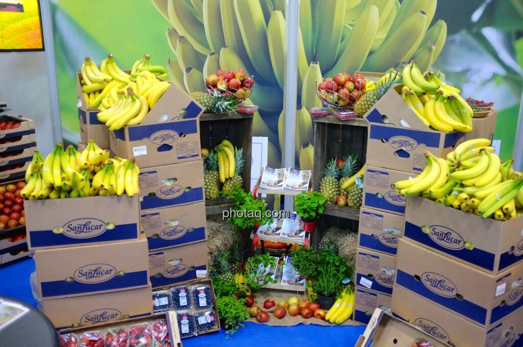 San Lucar, Obst, Bananen, Ananas, © Josef Chladek finanzmarktfoto.at (11.04.2014) 