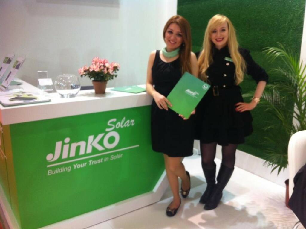 Jinko Solar -- We are looking forward to meeting you at Solarex in Istanbul at booth D04!	 (13.04.2014) 