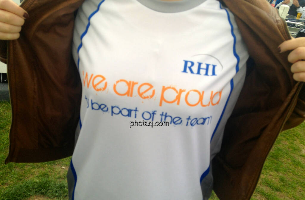 RHI - we are proud to bei part of the team (13.04.2014) 