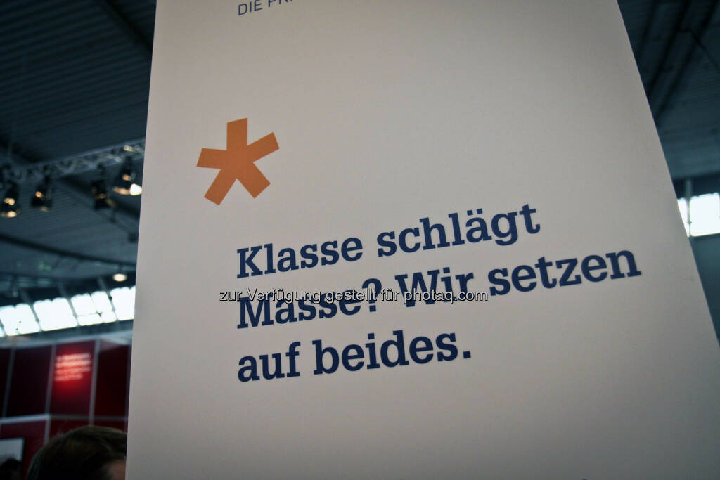 Klasse schlägt Masse? Wir setzen auf beides., © wikifolio (14.04.2014) 