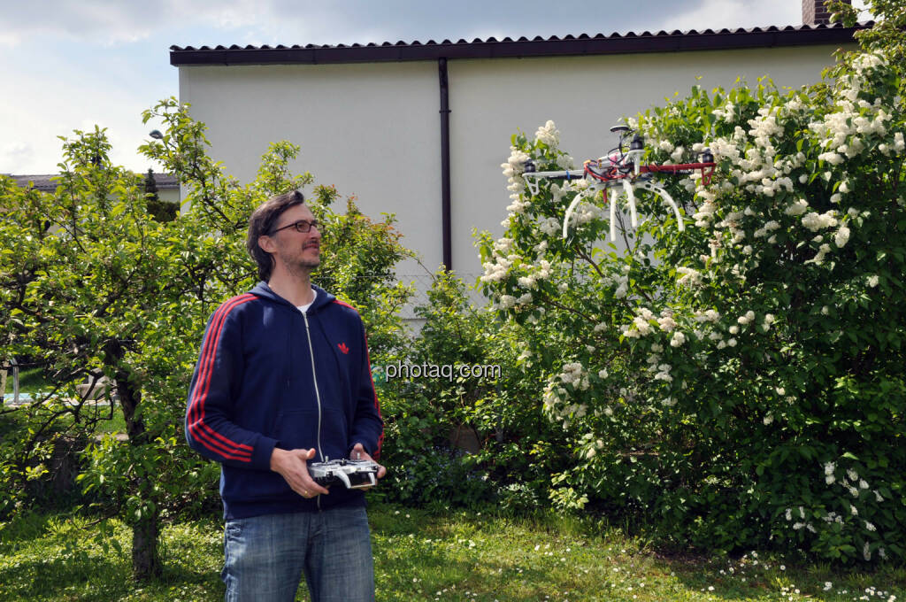 Drohne, DJI F450 QuadroCopter, Josef Chladek (20.04.2014) 