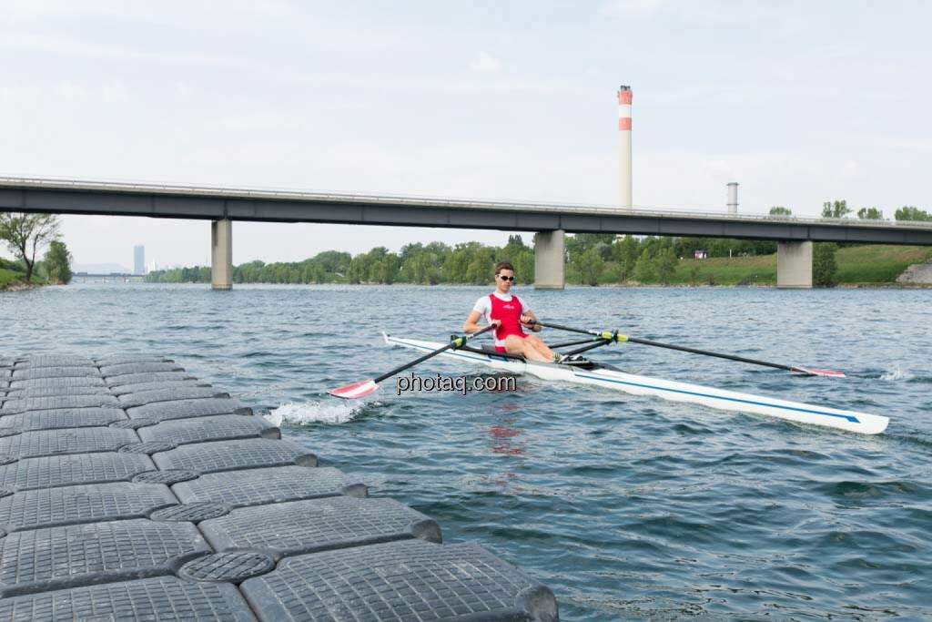 Schlagzahl erhöhen, Gerald Pollak, Sport und Business, rot-weiss-rot, © finanzmarktfoto.at/Martina Draper (27.04.2014) 