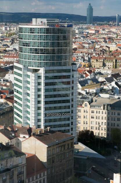 Wien, IngDiba, Blick vom Uniqa Tower, © finanzmarktfoto.at/Martina Draper (27.04.2014) 