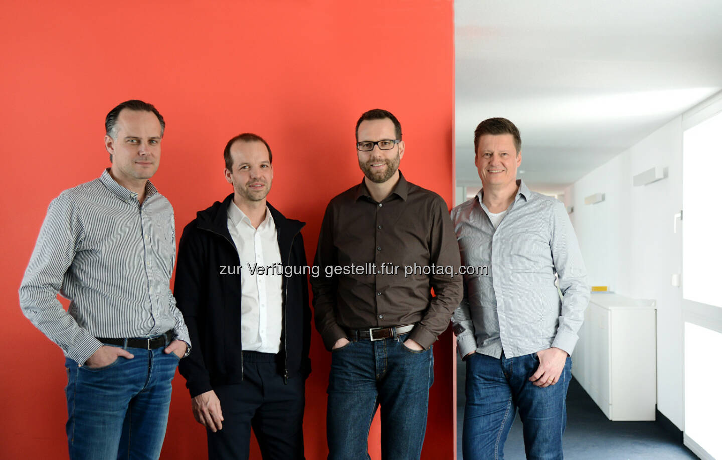 Tim Bögelein (RTS Rieger Team), Albert Ortig (Netural), Stephan Beck (Netural Deutschland), Jörg Dambacher (RTS Rieger Team) - anlässlich Netural, Österreichs größte Agentur für digitale Werte, startet mit einer Niederlassung in Deutschland. Standort: Stuttgart, Partner: RTS Rieger Team, Fokus: Strategie. (Bild: RTS Rieger Team)