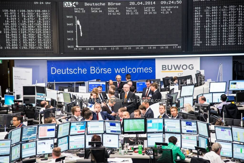 Deutsche Börse welcomes Buwog, © Immofinanz (29.04.2014) 