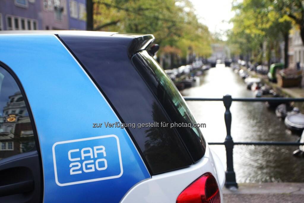 car2go, Amsterdam Grachten, © car2go (29.04.2014) 