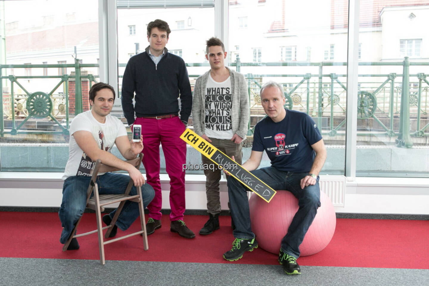 Hannes Satz, Maximilian Nimmervoll, Mario Hahn (Tailored Apps); Christian Drastil