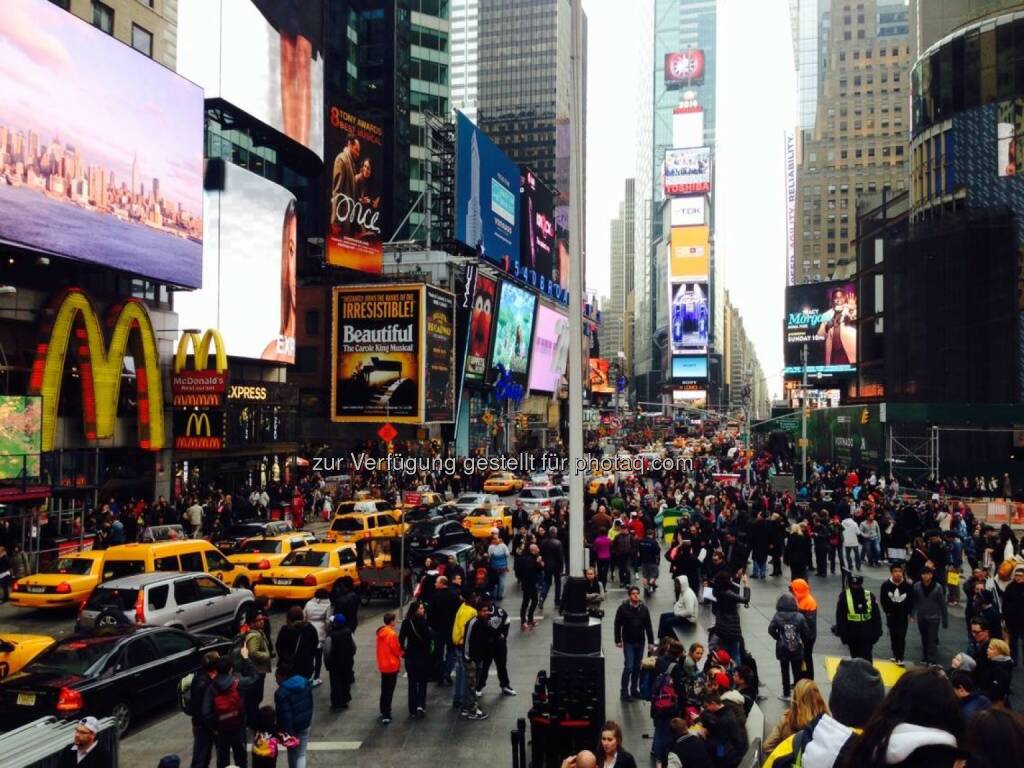 Times Square New York, © Sylvia Dellantonio (01.05.2014) 