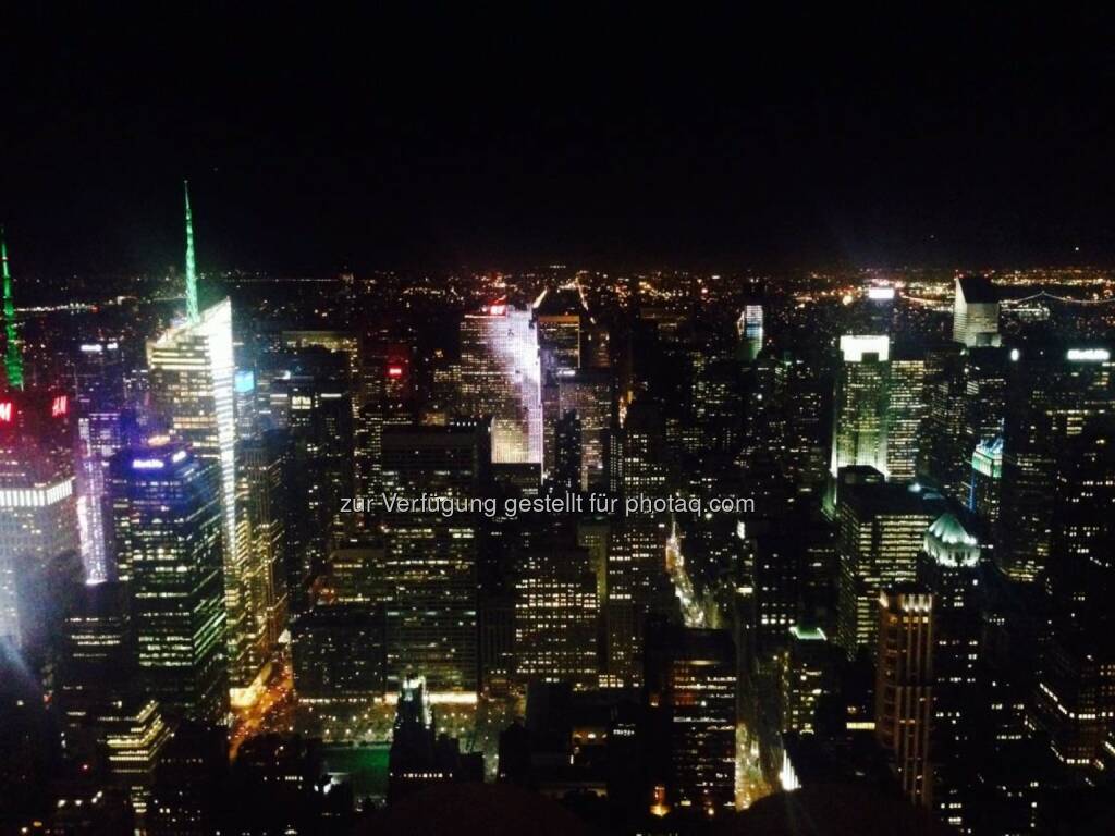 New York bei Nacht, © Sylvia Dellantonio (01.05.2014) 