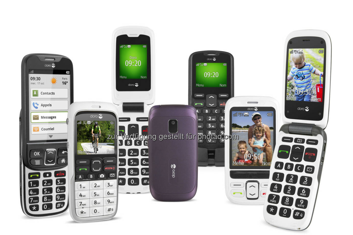 Ingram Micro, global und auch in Österreich größter IKT Distributor, schließt mit Doro, dem weltweiten Marktführer für Handys für die ältere Generation, einen Distributionsvertrag ab und erweitert damit sein Portfolio im Mobility Bereich. (Bild: Doro)