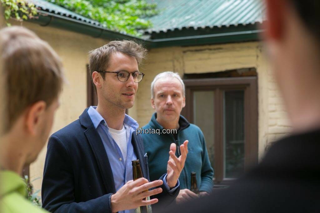 Constantin Simon (Nixe), Christian Drastil, © finanzmarktfoto.at/Martina Draper (15.05.2014) 