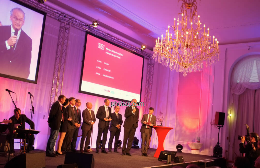 Corporate Bond-Preis

1. Platz: OMV AG

2. Platz: Strabag SE

3. Platz: Wienerberger AG , © Drastil / bzw. Wiener Börse (2) (20.05.2014) 
