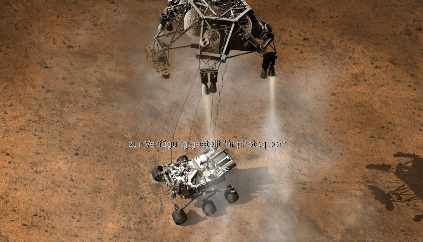 NASA-Wissenschaftler setzen für den Mars-Rover Curiosity auf Softwaretechnik von Siemens