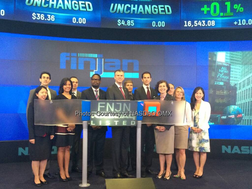 $FNJN: Finjan Holdings rings the NASDAQ Opening Bell Source: http://facebook.com/NASDAQ (23.05.2014) 