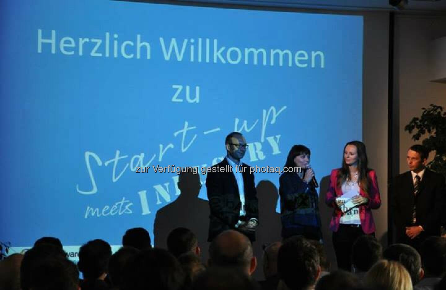 Herzlich willkommen zu Startup meets Industry (Bild: Akostart)