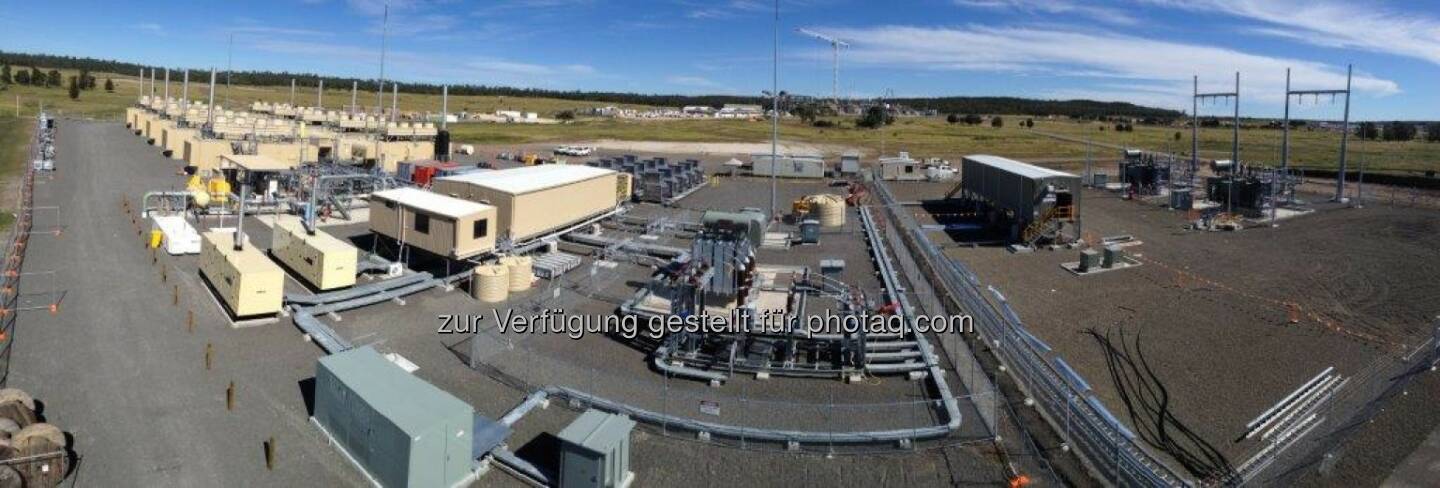 Jenbacher Gasmotoren: Wachstum durch internationalen Erdgas-Boom in Australien, Lieferung von 19 Jenbacher Gasmotoren von GE an Australia Pacific LNG, Reedy Creek / Eurombah Creek (Queensland, Australien) (Bild: GE/Jenbacher)