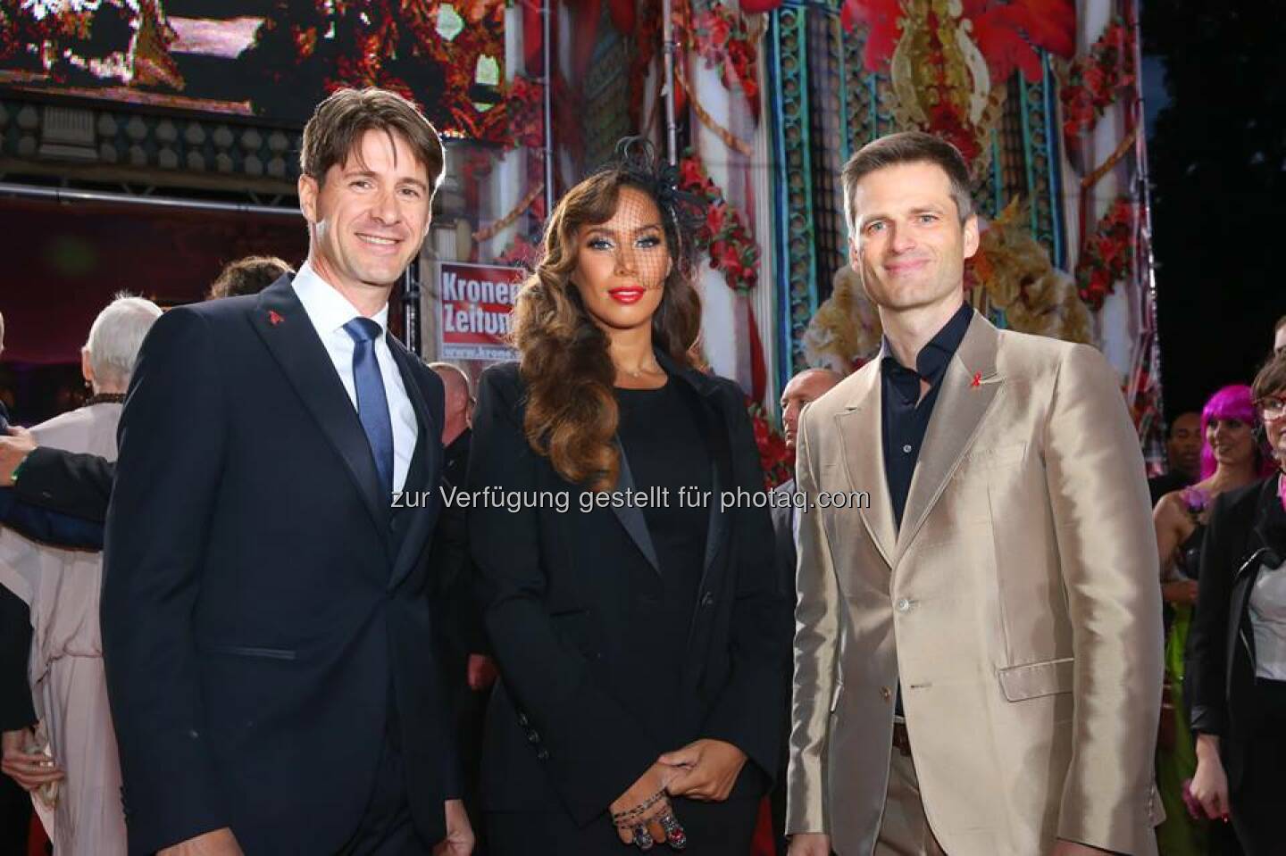 Axel Dreher, Leona Lewis, Thomas Melzer: Leona Lewis, a superstar both on stage and in person. 
Here in a collection of memorable moments with Wolford at the Life Ball 2014.
 Source: http://facebook.com/WolfordFashion
