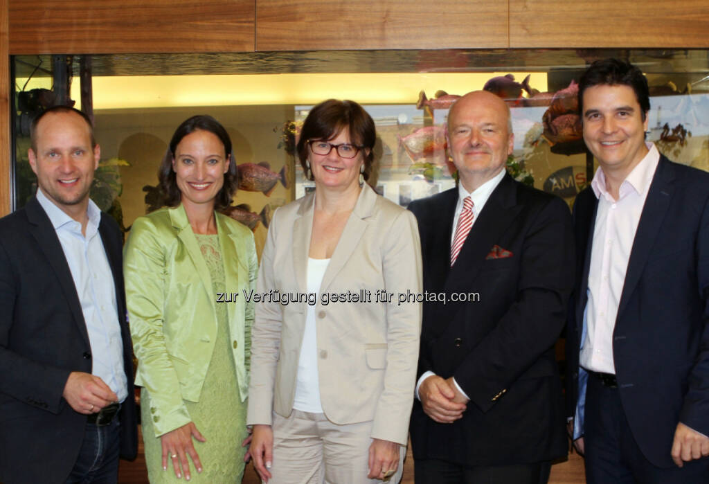 Matthias Strolz (Neos), Sandra Micko (Microsoft Österreich), Petra Draxl (AMS Wien), Michael Landertshammer (WIFI Österreich), Laszlo Kovacs (ipcenter.at) (Bild: Floriana Alushaj) (06.06.2014) 