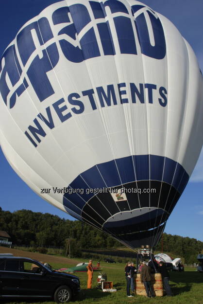 Thomas Steiner: Anbei das Bild von unseren apano Ballontagen in der Steiermark, © beigestellt (30.12.2012) 