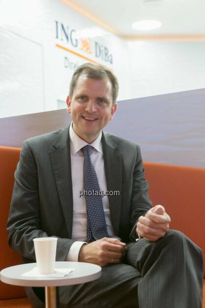 Roel Huisman (CEO ING-DiBa Direktbank Austria), © photeq/Martina Draper (12.06.2014) 