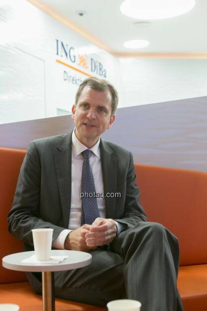 Roel Huisman (CEO ING-DiBa Direktbank Austria), © photeq/Martina Draper (12.06.2014) 