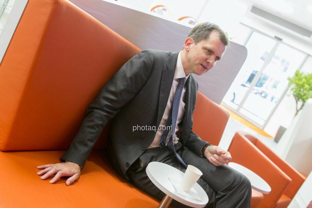 Roel Huisman (CEO ING-DiBa Direktbank Austria), © photeq/Martina Draper (12.06.2014) 