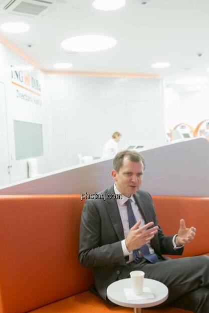 Roel Huisman (CEO ING-DiBa Direktbank Austria), © photeq/Martina Draper (12.06.2014)