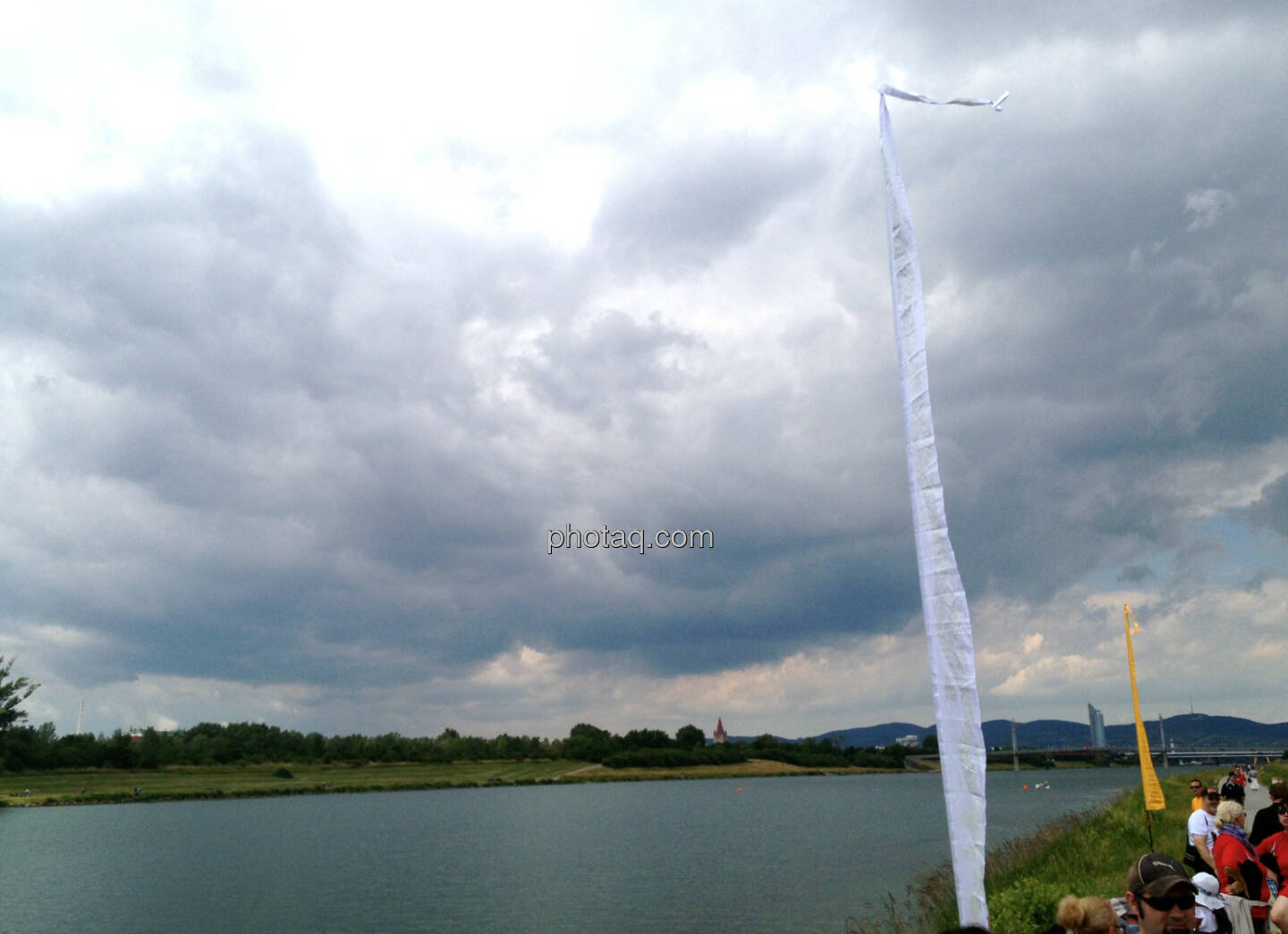 Alte Donau Wolken
