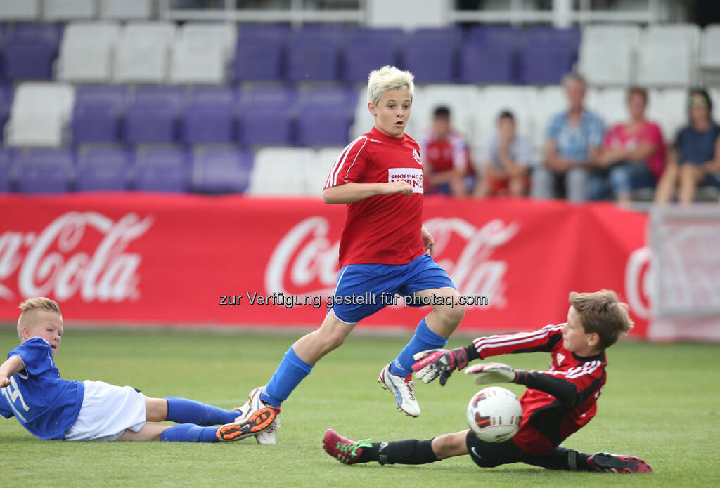 Spieler des SV Horn, Coca-Cola Cup, Bundesfinale. 
Foto: GEPA pictures/ Mario Kneisl, © Gepa (16.06.2014) 