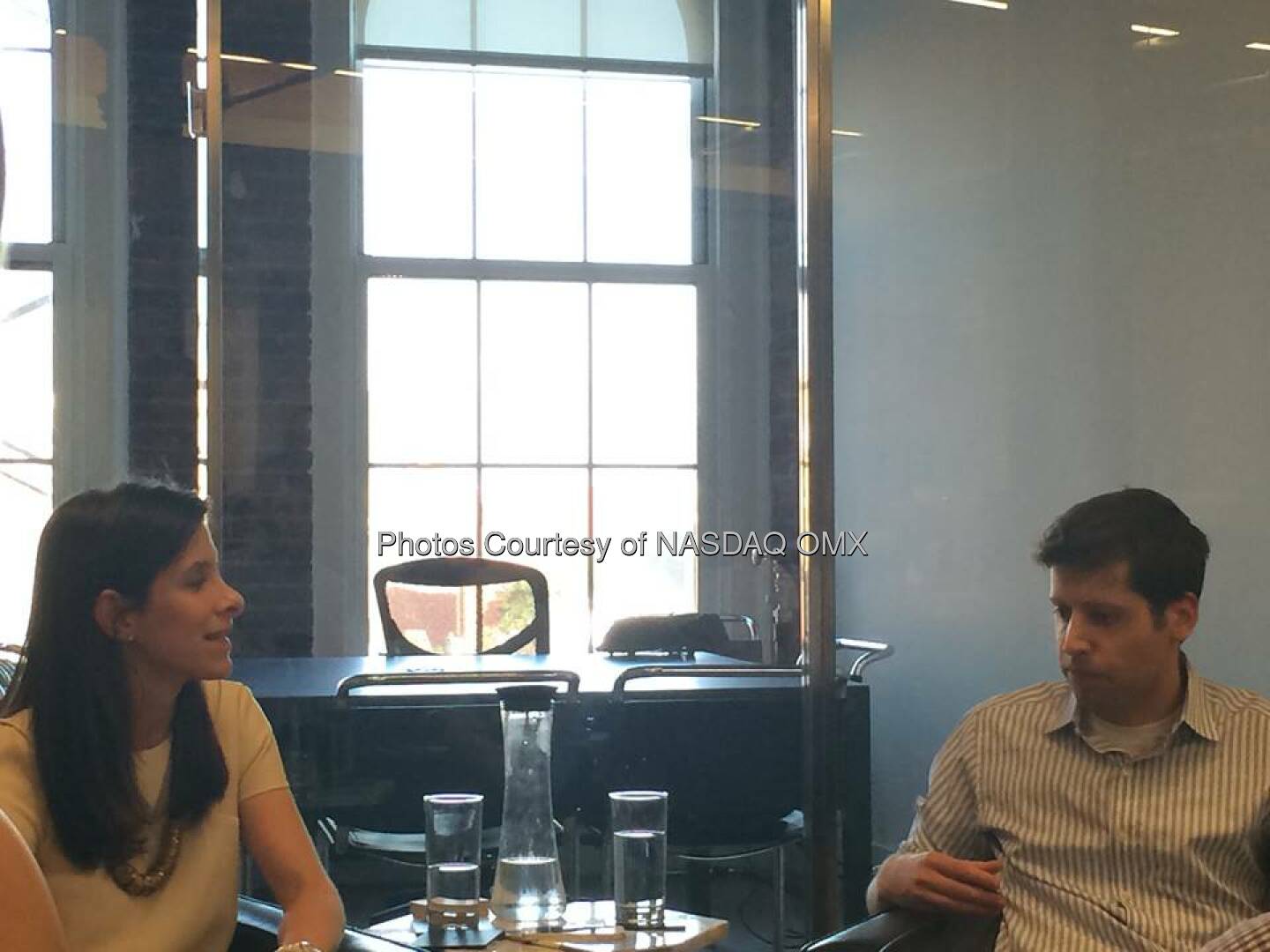 Cool event by TheInformation, founder @JessicaLessin interviews @Ycombinator's President Sam Altman @sama #startup  Source: http://facebook.com/NASDAQ